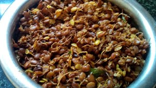 Molake kattida Hurulikalu palya recipe in Kannada ಮೊಳಕೆ ಕಟ್ಟಿದ ಹುರುಳಿ ಕಾಳು ಪಲ್ಯ [upl. by Meeks]