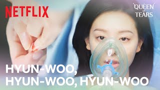 quotBaek Hyunwooquot Dont forget this name  Queen of Tears Ep 14  Netflix ENG SUB [upl. by Akoyn431]