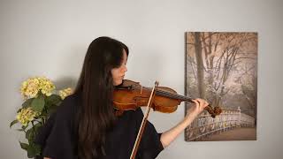 David Yale Guarneri Violin Demo — Bach Violin Sonata No 1 Adagio [upl. by Bannister325]