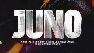 JUNO SVG amp Regular Font Free Download [upl. by Haff]