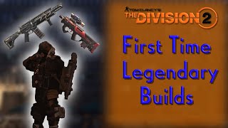 Top Legendary Builds For Division 2 Beginners [upl. by Einahpet]