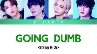 GOING DUMB STRAY KIDS  YOUR KPOP GROUP FOUR MEMBERS BLXNKBP [upl. by Ecerehs]