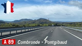 France F A89 Combronde  Pontgibaud Puy de Dôme [upl. by Myriam656]