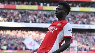 Bukayo Saka Tonight vs West Ham  1080i HD [upl. by Bandur]