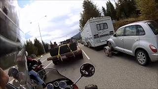 Hwy 23 arriving at Shelter Bay ferry landing BC [upl. by Adelpho]