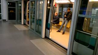 De La Poterie à HenriFréville sur la ligne A du métro de Rennes [upl. by Lirva108]