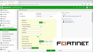 Fortinet How to Setup a RouteBased IPSec VPN Tunnel on a FortiGate Firewall [upl. by Obala]