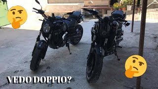 Test ride più atteso Yamaha Mt03 2009 vs 2015 test sound mivv and roads italia [upl. by Ulah]