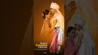 wedding couple poster design photoshop shorts photoedting [upl. by Myles]