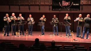 Army Band Trumpet Ensemble  Stars and Stripes Forever [upl. by Felipa]