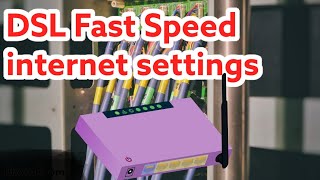 PTCL VDSL Modem Setting For Fast speed  Modem Configuration [upl. by Carny314]