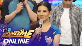 Its Showtime Online Aila Santos musical influences [upl. by Aliahkim]