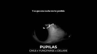 PUPILAS  CML6 x YUNGPARSE x DELARE LYRICS [upl. by Adabelle307]