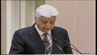 Shri Azim Premji Chairman Wipro Limited addressing at quotMake in Indiaquot global initiative [upl. by Gonzales]