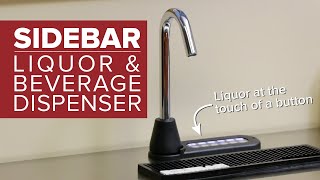 How To Install A Sidebar Liquor amp Beverage Dispenser  Liquor at the Touch of a Button [upl. by Eedolem]