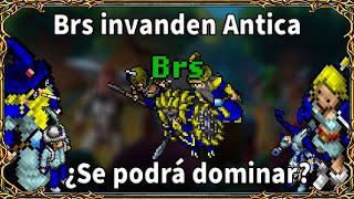 Primero Goraca y ahora los Brs van por Antica ¿se puede dominar el primer server de Tibia [upl. by Notsob]