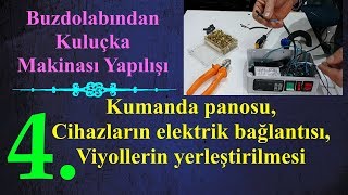 Buzdolabından Kuluçka Makinası yapılışı 4video Kumanda panosu ve tüm Cihazların elektrik bağlantısı [upl. by Nnayar]