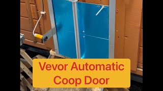 Vevore Chicken coop automatic door review￼ [upl. by Itsrejk294]