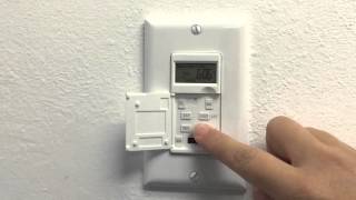 Setup Guide  InWall Programmable Digital Timer Switch  Enerlites HET01 [upl. by Astrea668]