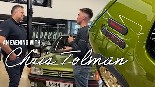 An evening with Chris Tolman 205 GTI Tolman edition [upl. by Aicilyhp]