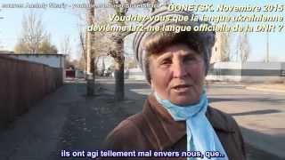 Donbass Langue ukrainienne  2me langue officielle [upl. by Edris]