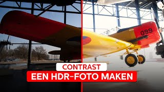 Een HDRFOTO maken bij tegenlicht  Contrast  Zoomnl [upl. by Rodablas]