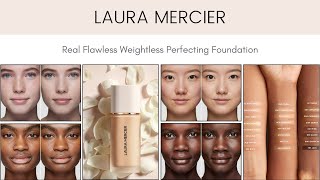 Laura Mercier Real Flawless Weightless Perfecting Foundation [upl. by Suilmann204]