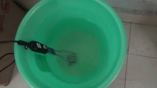 How to use immersion water heater  How to Boil water for Bathing [upl. by Kaitlin]