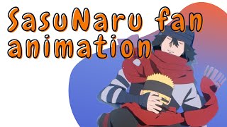 SasuNaru fan animation scenes with food dates and fights during blan period [upl. by Thagard727]