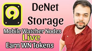 Earn Free Crypto with This Mobile App  DeNet Watcher Node [upl. by Richardson518]