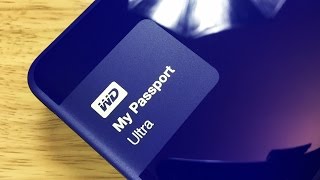 WD My Passport Ultra Premium 2015 Review Plus Unboxing and Speed Test [upl. by Morgan]