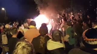 Flaming Tar Barrels Ottery St  2022 [upl. by Esnahc]