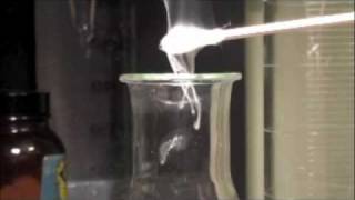 HYDROCHLORIC ACID and AMMONIA reaction [upl. by Hawken]