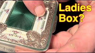 Too Posh for Snuff Antique box with FABERGE connection [upl. by Sissy451]