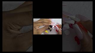 Halloween Fake Blood Splat  Nail art tutorial halloween halloweennailart nailart wickednails [upl. by Heyward]