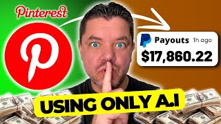 Pinterest Affiliate Marketing For Beginners  How To Make Money on Pinterest Using AI [upl. by Aicatsue770]