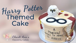 Magical Harry Potter Cake for a Baby Shower  Charli Anns Heavenly Cakes [upl. by Keifer]