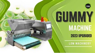 LOM 2023 Newly upgraded desktop gummy machine [upl. by Eimas]