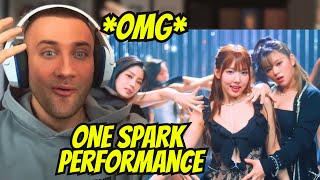 EVERYONES ERA TWICE “ONE SPARK” Performance Video  REACTION [upl. by Aelyk597]