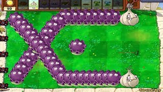 999 GloomShroom vs All Zombie Plants vs Zombies [upl. by Kwok903]