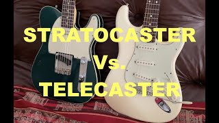 Stratocaster Vs Telecaster [upl. by Cordeelia]