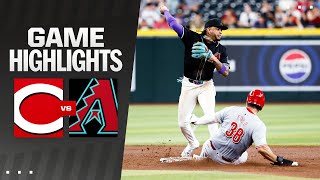 Reds vs Dbacks Game Highlights 51324  MLB Highlights [upl. by Islean]