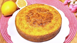 GÂTEAU AU CITRON TRÈS FACILE Vous ferez ce gâteau délicieux et moelleux tous les jours [upl. by Nuri894]