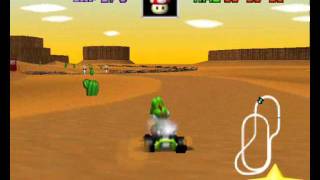 MK64 Mario Kart 64 Kalimari Desert [upl. by Cordula143]