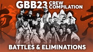 Crew Battles amp Eliminations Compilation  GBB23 WORLD LEAGUE [upl. by Hachman830]