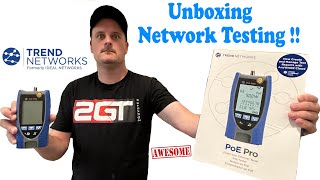 The New Trend Networks POE Pro Tester  Unboxing amp Demo  trendnetworks [upl. by Alihs366]