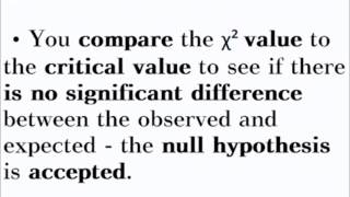 The ChiSquared Test  ALevel A2 Biology Revision [upl. by Prem]