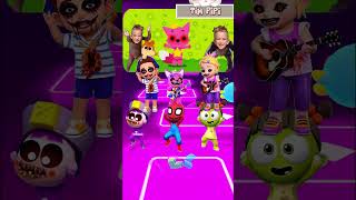 Pink Fong Exe VS Inside Out 2 Coffin Dance Tiles Hop viral song trending shorts [upl. by Aicxela]