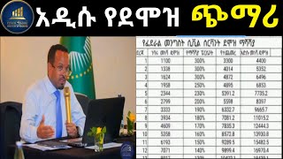 አዲሱ የደሞዝ ጭማሪ ለመንግሥት ሰራተኞች  New Salary increment for civil servants 20172024 [upl. by Eilyac856]