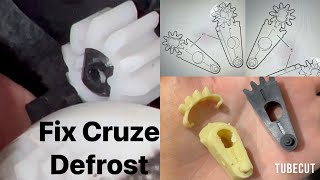 Chevy Cruze Blend Door Gear Defrost [upl. by Ddarb262]